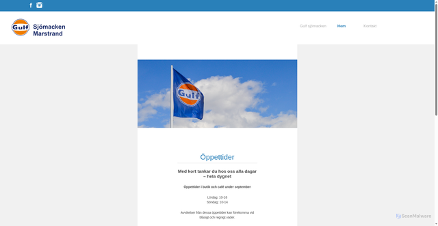 Security scan screenshot of https://md-marin.se