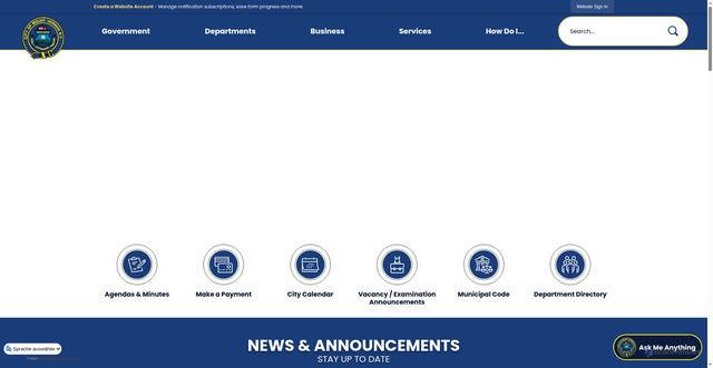 Security scan screenshot of https://mountvernonny.gov/