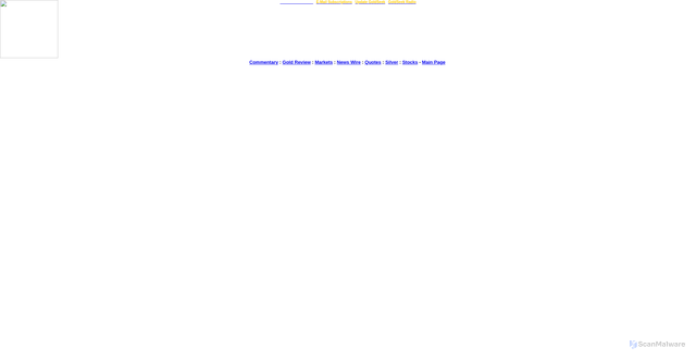 Security scan screenshot of http://quotes.goldseek.com/charts/