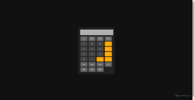 Security scan screenshot of https://maxcalculator-231sfadfte.edgeone.dev/