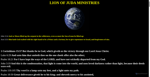 Security scan screenshot of https://lionofjuda-us-gjezyvx0xk.edgeone.app/