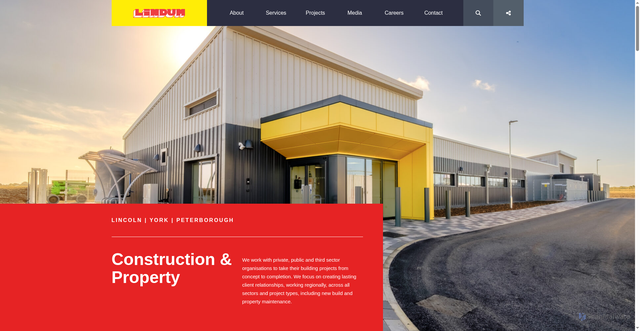 Security scan screenshot of https://lindumgroup.com