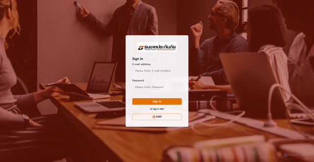 Security scan screenshot of https://roomminister.thanachartinsurance.co.th