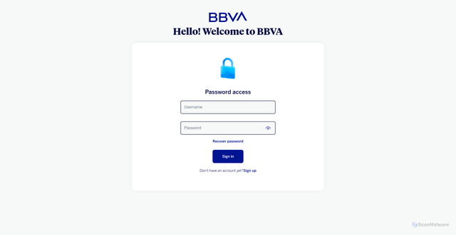 Security scan screenshot of https://fido-my-security.live-01.platform.bbva.com