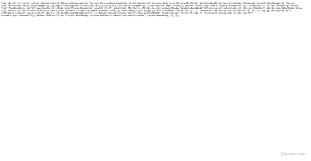 Security scan screenshot of bc-zephr-assets.p.aws.economist.com