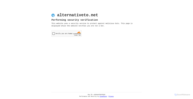 Security scan screenshot of https://alternativeto.net