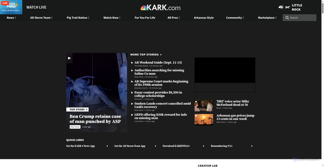 Security scan screenshot of https://kark.com