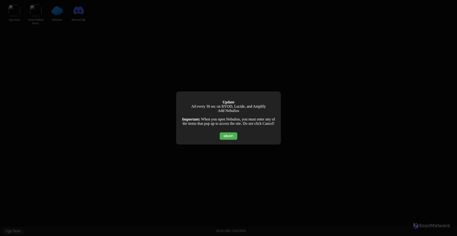 Security scan screenshot of https://thebigstein-67k2jkg2b4.edgeone.app/