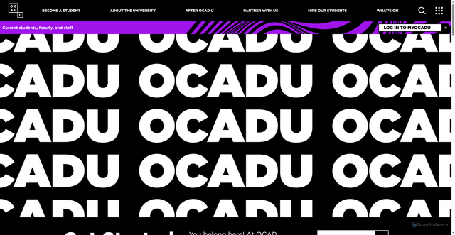 Security scan screenshot of https://ocad.ca