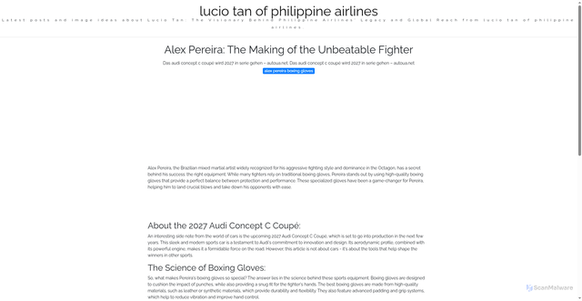 Security scan screenshot of https://lensanetworkcorner-dp73d2pc3rnz.edgeone.app/alex-pereira-boxing-gloves.html