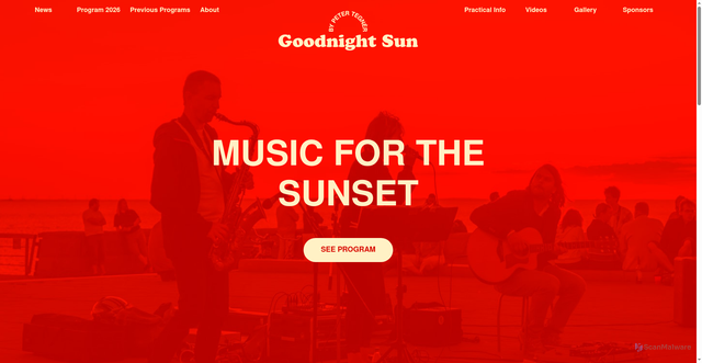 Security scan screenshot of https://goodnightsun.se