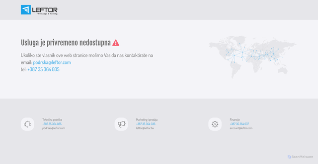 Security scan screenshot of https://mixy.ba/webplala/webmai1