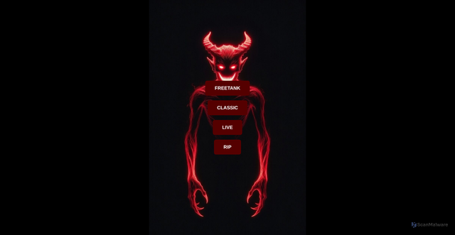 Security scan screenshot of https://freetank-9go8x7t4fi.edgeone.app/