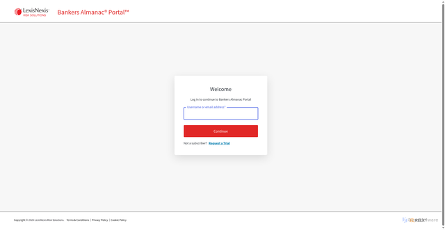 Security scan screenshot of https://bankersalmanac.com