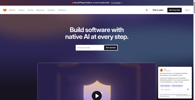 Security scan screenshot of https://about.gitlab.com/