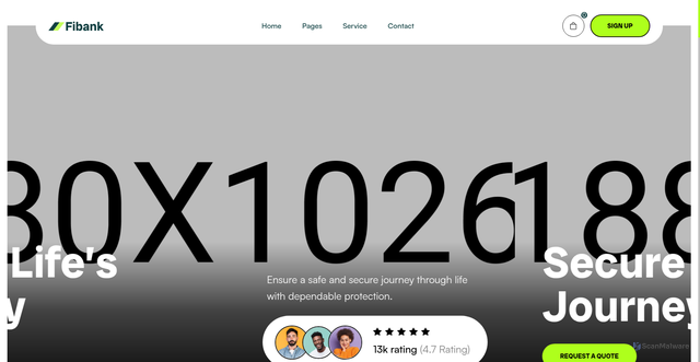 Security scan screenshot of http://bristobanco.com/index-2.html