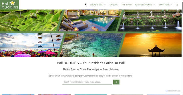 Security scan screenshot of https://balibuddies.com/