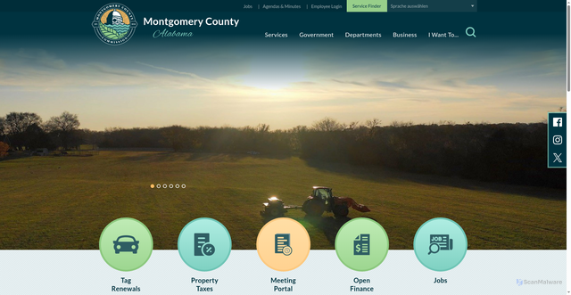 Security scan screenshot of https://www.mc-ala.org/