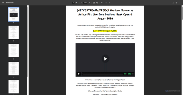 Security scan screenshot of https://www.spectrumhs.org/wp-content/uploads/event-manager-uploads/event_banner/2026/08/navonevsfils.pdf