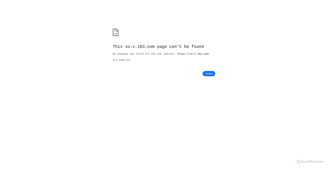 Security scan screenshot of https://so.v.163.com