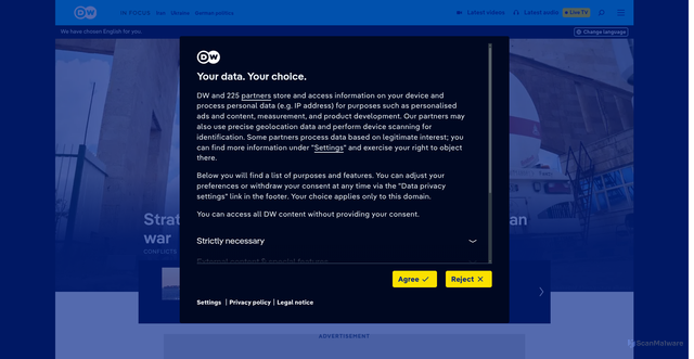 Security scan screenshot of https://dwelle.de