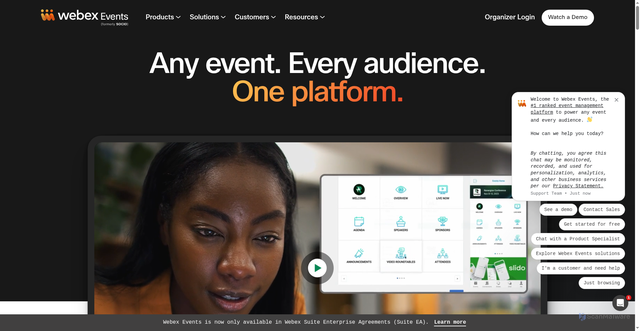 Security scan screenshot of https://socio.events