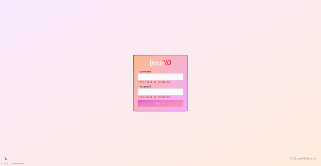 Security scan screenshot of https://tagmanager.brainagency360.com