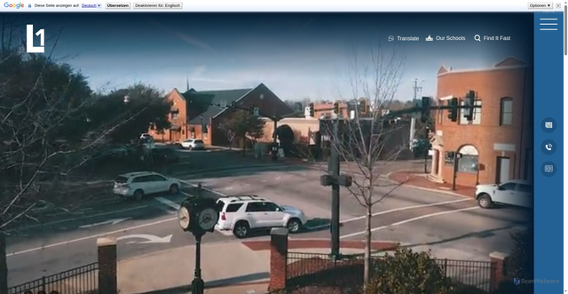 Security scan screenshot of https://www.lexington1.net/