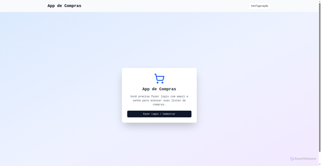 Security scan screenshot of https://compras-kontrolli.pages.dev/