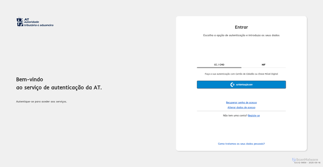 Security scan screenshot of https://www.portaldasfinancas.gov.pt/pt/consultaCertidao.action