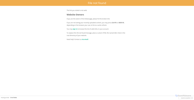 Security scan screenshot of https://b9belphnajw1hfbosyc7ya.on.drv.tw/www.rediroboto.com/facdr.html?bnag