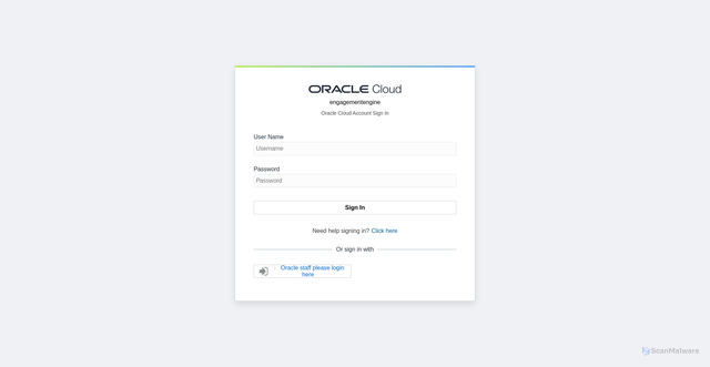Security scan screenshot of https://rules.ociglb.atgsvcs.com