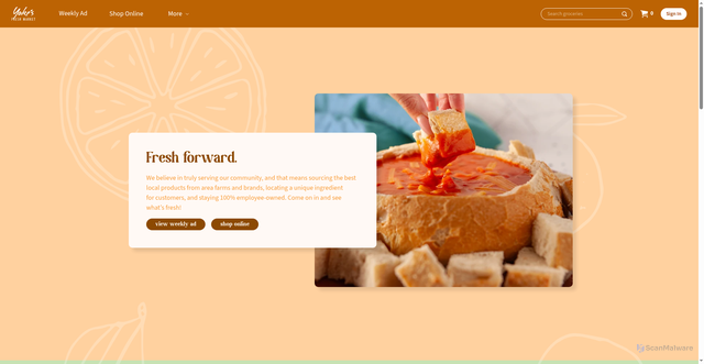 Security scan screenshot of https://yokesfreshmarkets.com