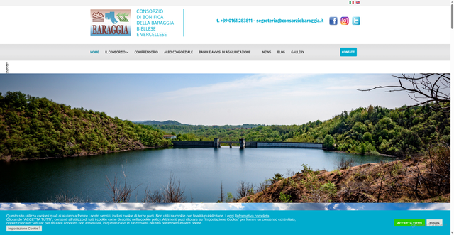 Security scan screenshot of https://www.consorziobaraggia.it/