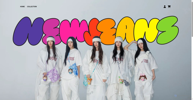 Security scan screenshot of https://shop.newjeans-official.us/