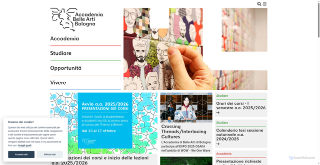 Security scan screenshot of https://www.ababo.it/