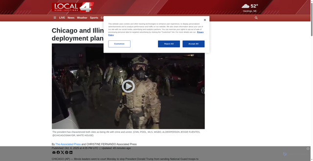 Security scan screenshot of https://www.ksnblocal4.com/2025/10/06/chicago-illinois-sue-stop-trumps-guard-deployment-plan-after-portland-ruling/