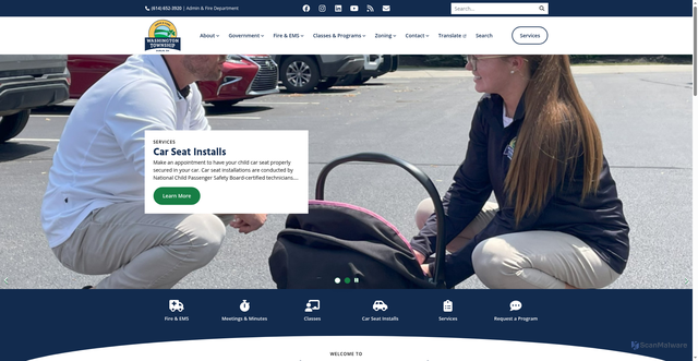 Security scan screenshot of https://wtwp.com/