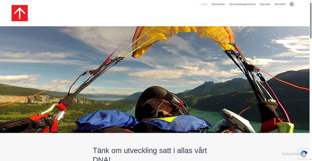 Security scan screenshot of https://stockholmsledarinstitut.se