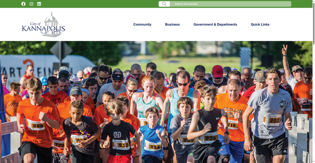 Security scan screenshot of https://www.kannapolisnc.gov/