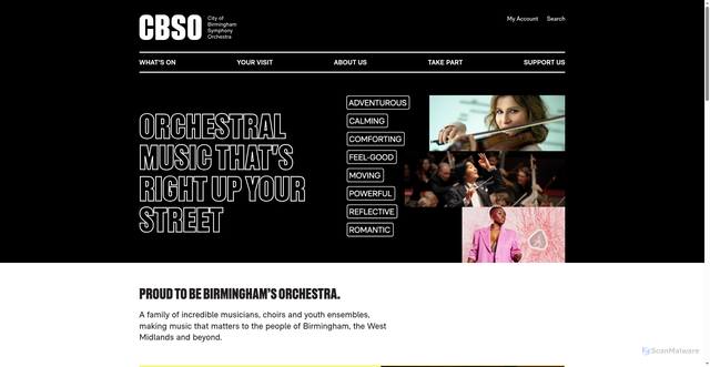 Security scan screenshot of https://cbso.co.uk//