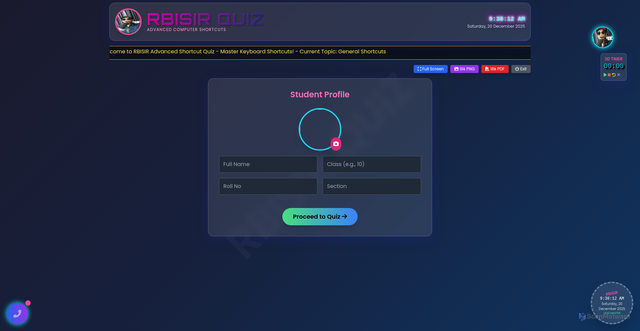 Security scan screenshot of https://rbisir1quizshortcut1-0hqepwnqqa.edgeone.dev/