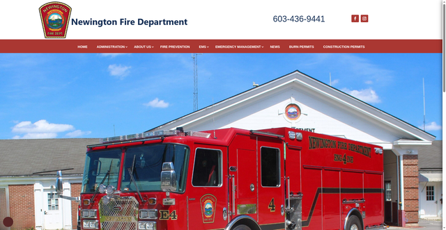 Security scan screenshot of https://newingtonnhfire.gov/