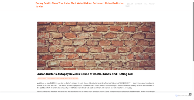 Security scan screenshot of https://apacificunionhugo-8kkdpt5yh6.edgeone.app/24982-aaron-carters-autopsy-reveals-cause-of-death-xanax-and-huffing-led.html
