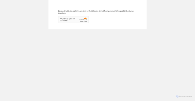 Security scan screenshot of https://www.mediamarkt.com.tr