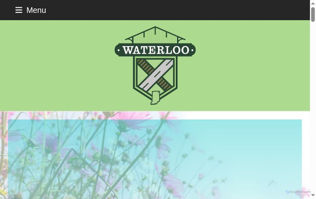 Security scan screenshot of https://waterlooin.gov/