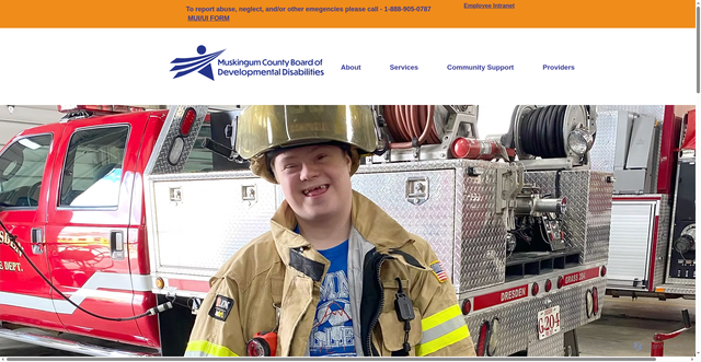 Security scan screenshot of https://www.muskingumdd.org/