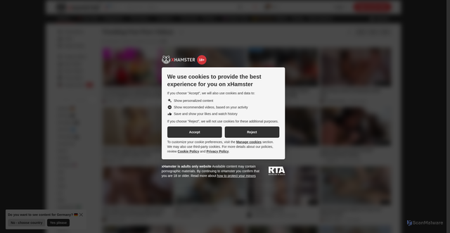 Security scan screenshot of https://fra.dqza.app