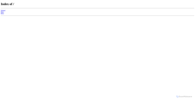 Security scan screenshot of https://download.docker.com/