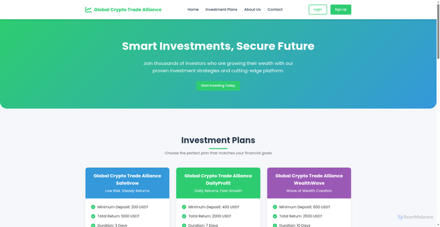 Security scan screenshot of https://gctradeallianceuk-bzlhpx48m1.edgeone.app/